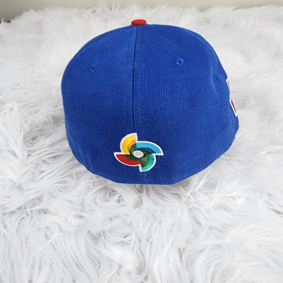 2023 World Baseball Classic Dominicana New Era 59FIFTY Fitted Hat 7 1/4 - Picture 7 of 8